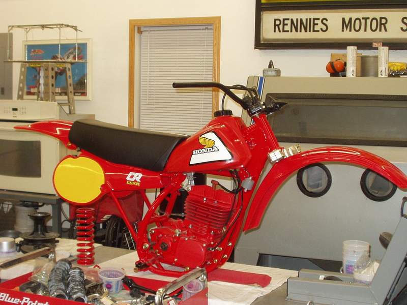 1981 Honda cr450r #4